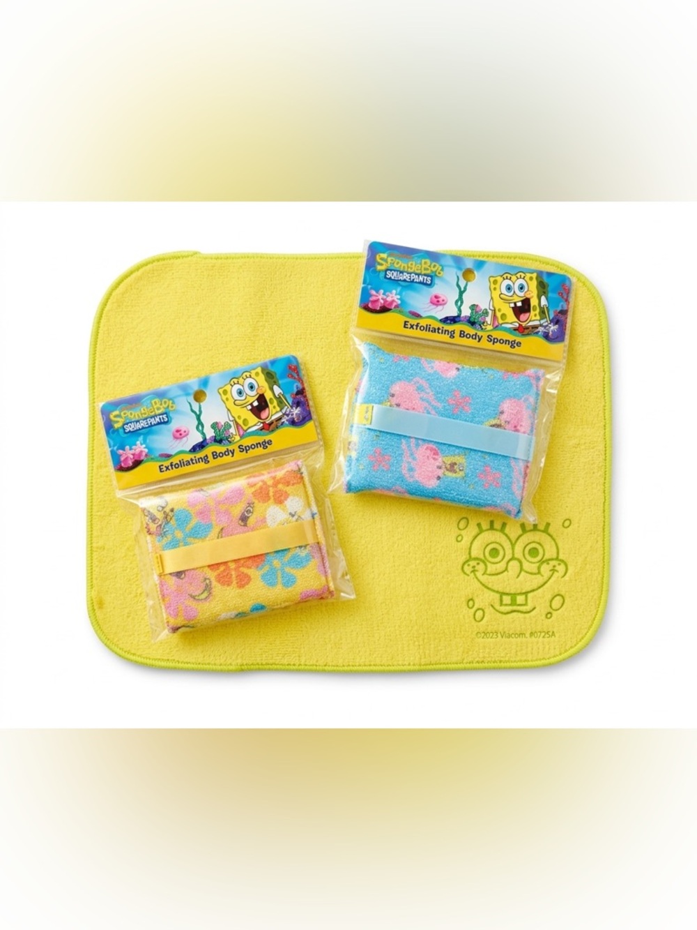 🧽✨ SpongeBob SquarePants Exfoliating Body Sponge NWT